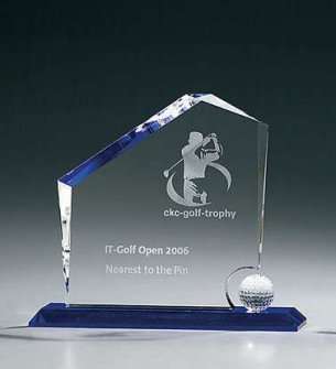 Glazen Golf Regal Peak Award