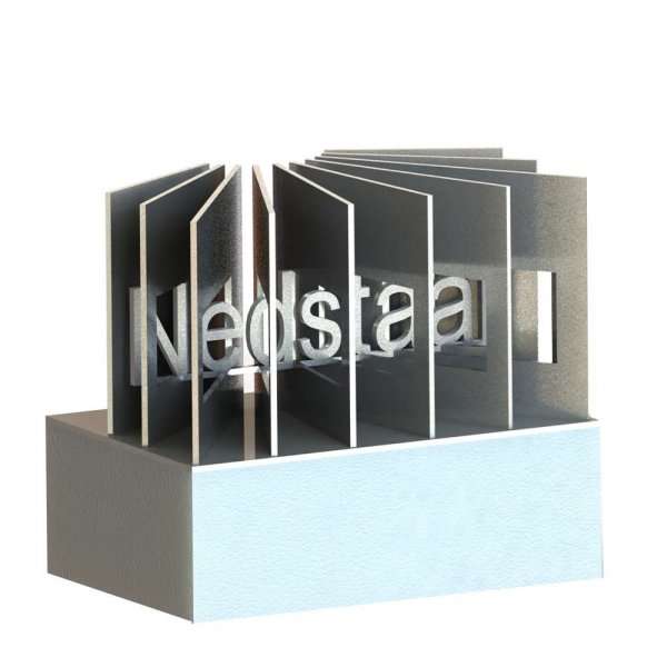 Nedstaal Award op maat gemaakt metaal