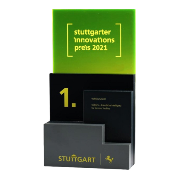 Stuttgarter Innovatie Award op maat gemaakt acrylaat