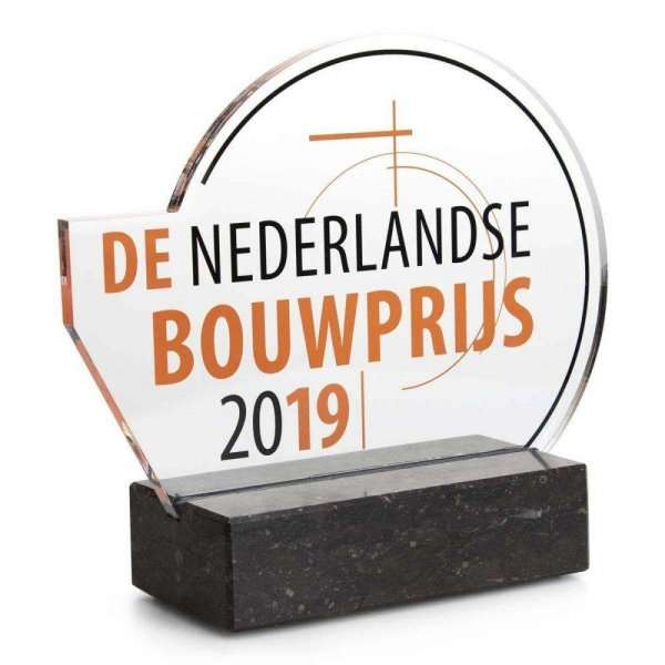 De Nederlandse Bouwprijs - Plexiglas - Awardkopen.nl