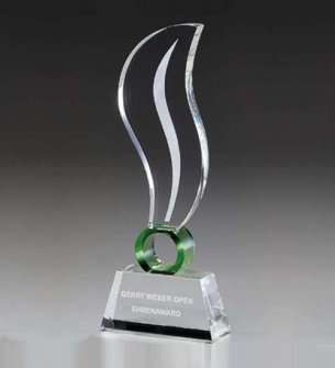 Glazen Emerald Blaze Award