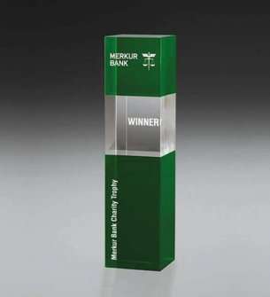 Glazen Emerald Cubix Award