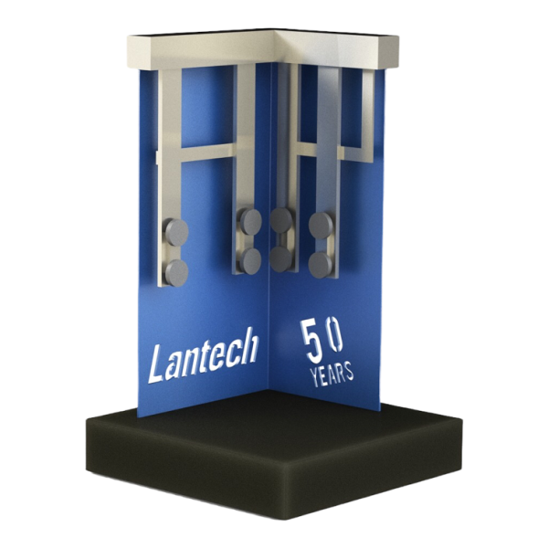 Lantech 50 Years Award op maat metaal