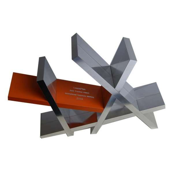 Leaseplan Metalen Award op maat gemaakt metaal 