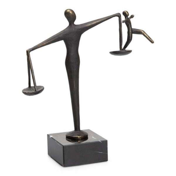 Ministerie van Justitie Sculptuur Brons op maat gemaakt