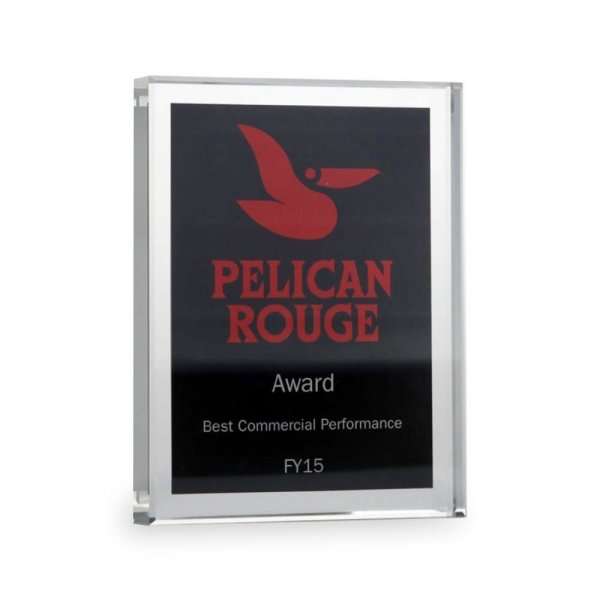 Pelican Rouge Award op maat gemaakt tombstone